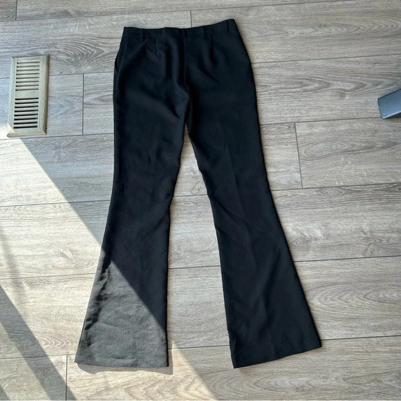 Goodmatch Linen  Blend Flared Bootcut Pants Made in Italy - Picture 12 of 13